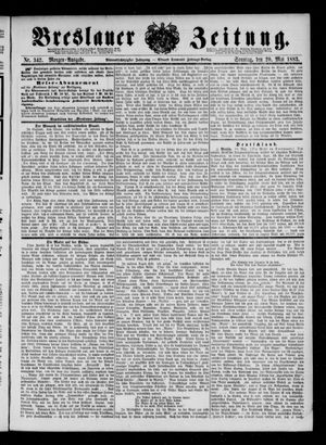 Breslauer Zeitung vom 20.05.1883