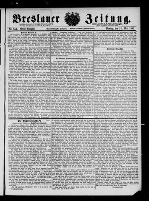 Breslauer Zeitung vom 21.05.1883