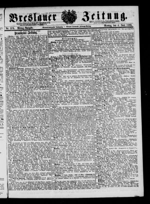 Breslauer Zeitung on Jun 4, 1883