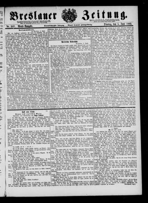 Breslauer Zeitung on Jun 5, 1883