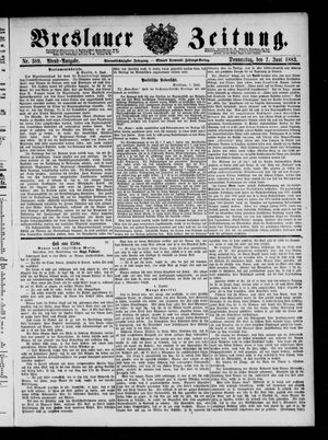 Breslauer Zeitung vom 07.06.1883