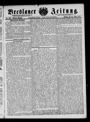 Breslauer Zeitung on Jun 22, 1883