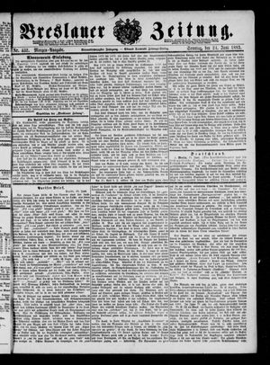 Breslauer Zeitung vom 24.06.1883