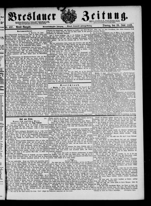 Breslauer Zeitung vom 26.06.1883