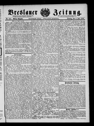 Breslauer Zeitung vom 03.07.1883