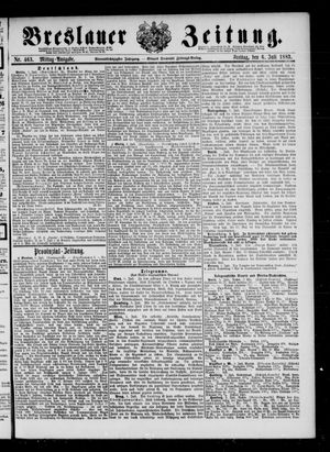 Breslauer Zeitung vom 06.07.1883