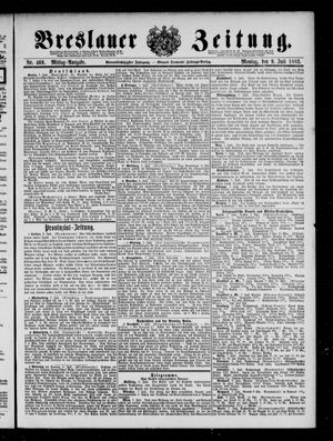 Breslauer Zeitung vom 09.07.1883