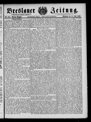 Breslauer Zeitung vom 11.07.1883