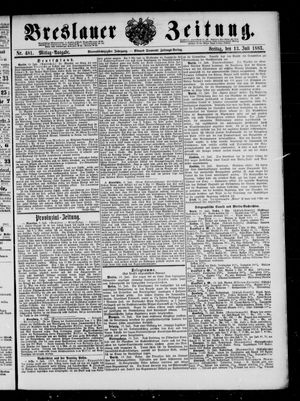 Breslauer Zeitung vom 13.07.1883