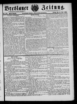 Breslauer Zeitung vom 13.07.1883