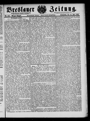 Breslauer Zeitung vom 14.07.1883