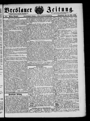 Breslauer Zeitung vom 14.07.1883