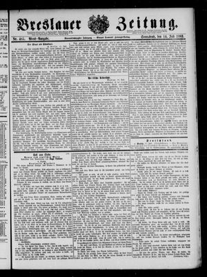Breslauer Zeitung vom 14.07.1883