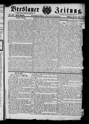 Breslauer Zeitung vom 24.07.1883