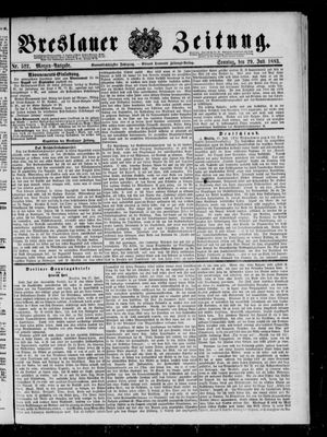 Breslauer Zeitung vom 29.07.1883