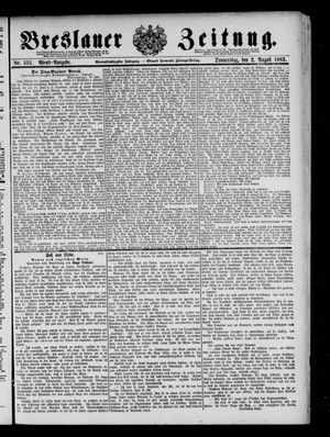 Breslauer Zeitung vom 02.08.1883