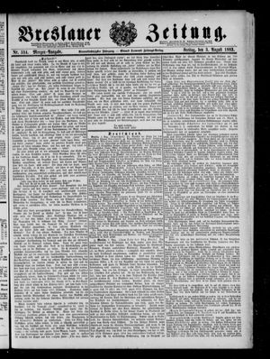 Breslauer Zeitung vom 03.08.1883
