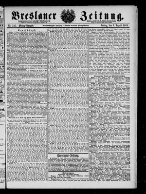 Breslauer Zeitung vom 03.08.1883