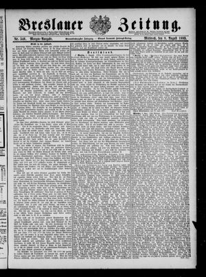 Breslauer Zeitung vom 08.08.1883