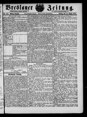 Breslauer Zeitung vom 10.08.1883
