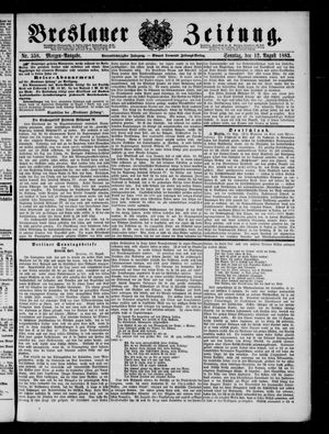 Breslauer Zeitung vom 12.08.1883