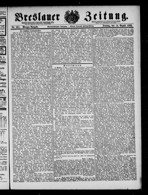 Breslauer Zeitung vom 14.08.1883