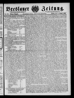 Breslauer Zeitung vom 17.08.1883