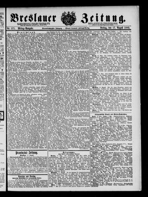 Breslauer Zeitung vom 17.08.1883