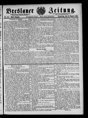 Breslauer Zeitung vom 23.08.1883