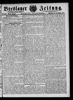 Breslauer Zeitung vom 29.08.1883