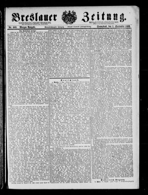Breslauer Zeitung vom 01.09.1883