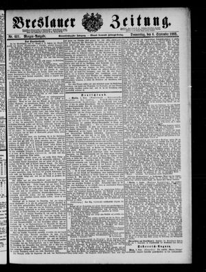 Breslauer Zeitung vom 06.09.1883