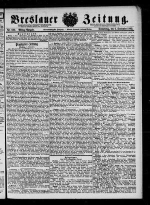 Breslauer Zeitung vom 06.09.1883