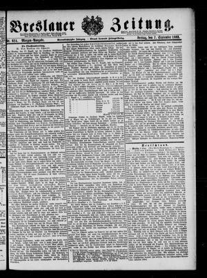 Breslauer Zeitung vom 07.09.1883