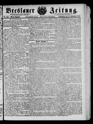 Breslauer Zeitung vom 13.09.1883