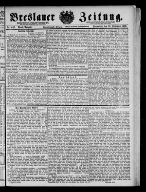 Breslauer Zeitung vom 15.09.1883