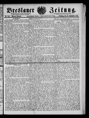 Breslauer Zeitung vom 16.09.1883