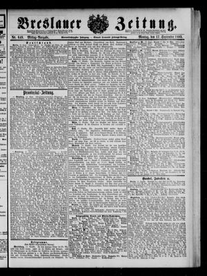 Breslauer Zeitung vom 17.09.1883
