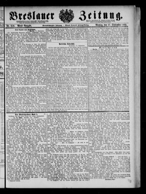 Breslauer Zeitung vom 17.09.1883