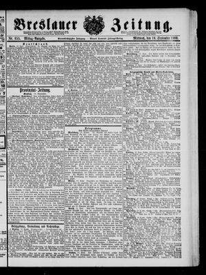 Breslauer Zeitung vom 19.09.1883