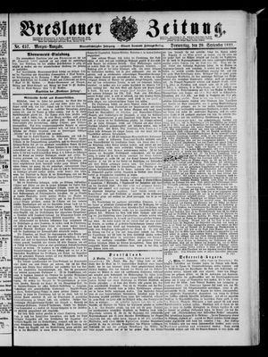 Breslauer Zeitung vom 20.09.1883