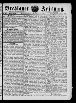 Breslauer Zeitung vom 28.09.1883
