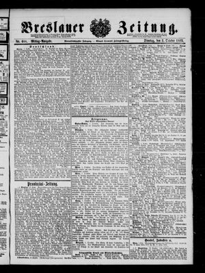 Breslauer Zeitung vom 02.10.1883