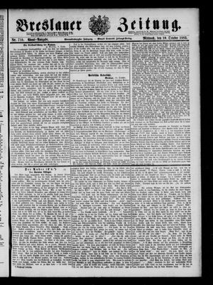 Breslauer Zeitung vom 10.10.1883