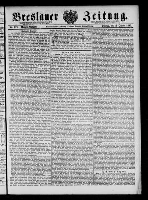 Breslauer Zeitung on Oct 16, 1883