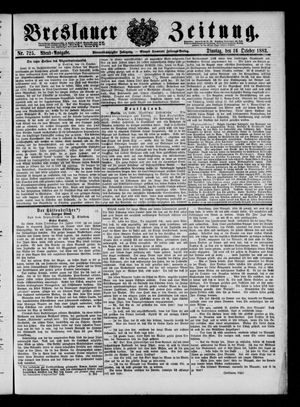 Breslauer Zeitung on Oct 16, 1883