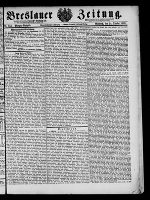 Breslauer Zeitung vom 24.10.1883