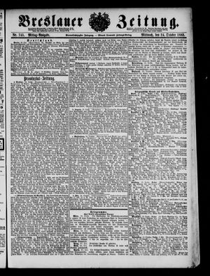 Breslauer Zeitung vom 24.10.1883