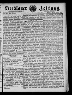 Breslauer Zeitung vom 24.10.1883