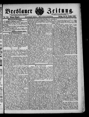 Breslauer Zeitung vom 26.10.1883